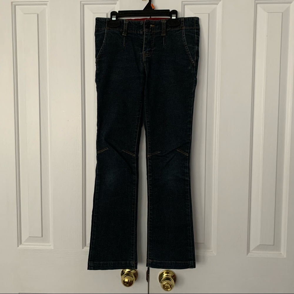 Dark Slim Flare Jeans